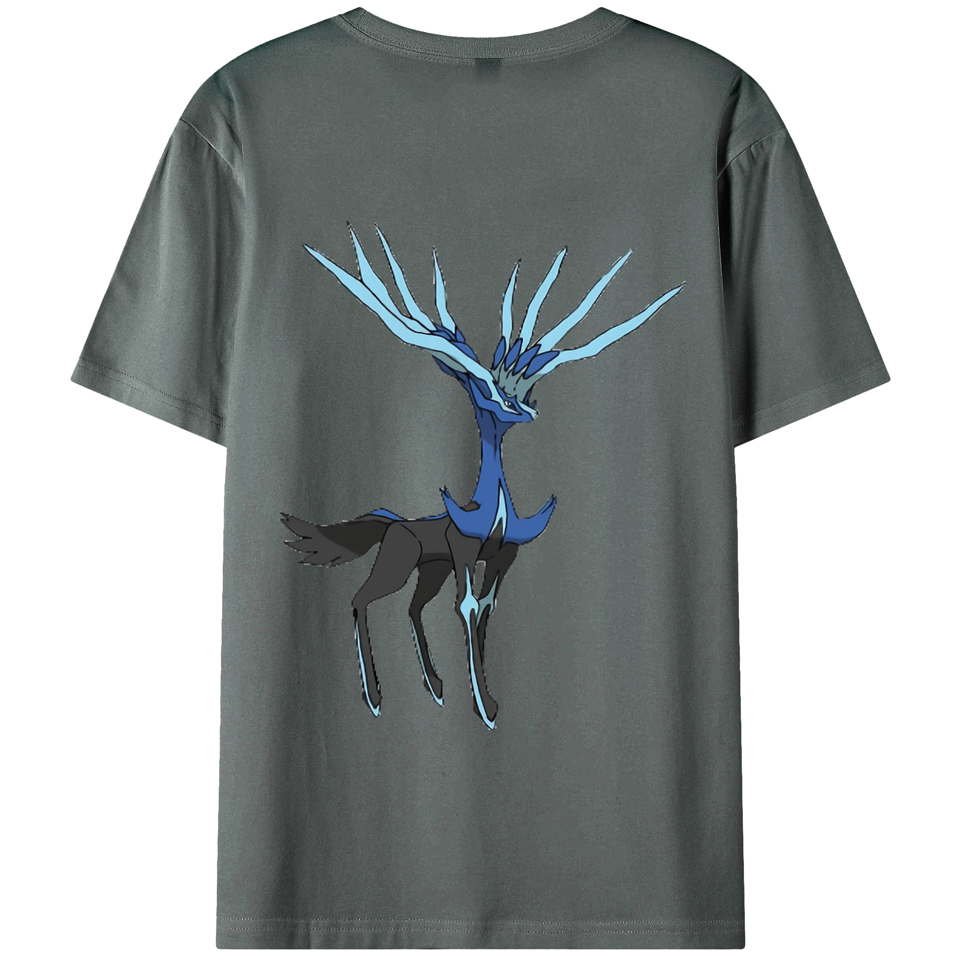 （画像用） ポケットモンスター Pokémon 綿100％半袖Tシャツ（背面プリント）
